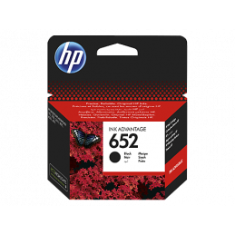 HP No 652 ink cartridge, black