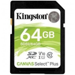 Kingston SDXC 64GB Canvas...
