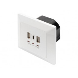 Digitus | Socket with USB A...