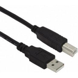 Kabelis Brackton USB Male -...