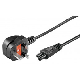 Power Cord 3m UK / C5 Black