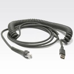Cable-type A, USB 9ft, coiled