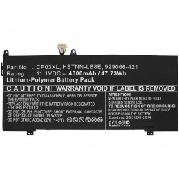 Laptop Battery for HP 48Wh