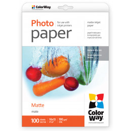 ColorWay Matte Photo Paper,...
