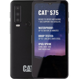 CAT | S75 | Black | 6.6 " |...
