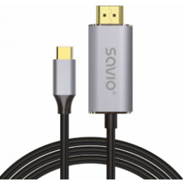 Savio USB-C Male - HDMI...